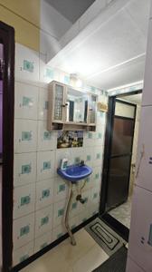Kitchen Image of 390 Sq.ft 1 RK Apartment / Flat for rent in Santacruz East Mumbai for Rs. 35000