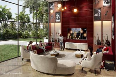 Hall Image of 1855 Sq.ft 3 BHK Apartment / Flat for sale in SKA Divine, Wave City Ghaziabad for Rs. 16500000
