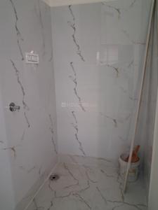 Bathroom Image of 558 Sq.ft 1 BHK Independent House for rent in Murugeshpalya Bengaluru for Rs. 17000