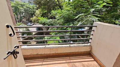 Balcony Image of 1500 Sq.ft 3 BHK Apartment / Flat for rent in Belvalkar Mitrangan, Baner Pune for Rs. 38000