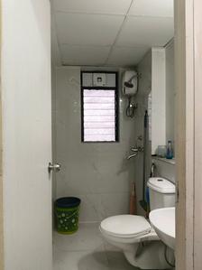Common Bathroom Image of 470 Sq.ft 1 BHK Apartment / Flat for rent in Runwal Gardens Phase I, Dombivli East Thane for Rs. 17499