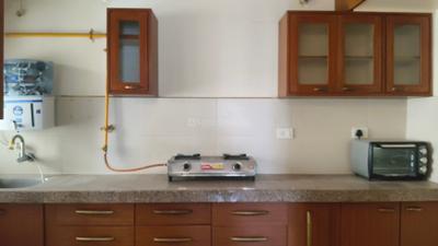 Kitchen Image of 1080 Sq.ft 2 BHK Apartment / Flat for rent in Adani The Meadows, Shantigram Ahmedabad for Rs. 36000