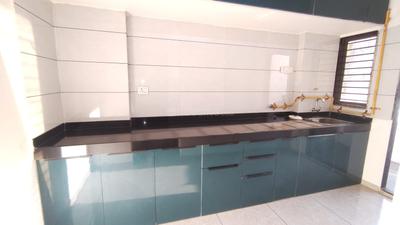 Kitchen Image of 1440 Sq.ft 2 BHK Apartment / Flat for sale in Barsana Sharnam Arise, Lambha Ahmedabad for Rs. 3751000