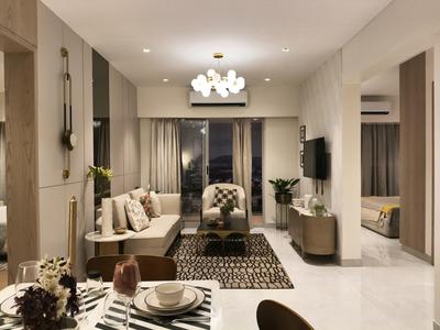 Living Room Image of 1215 Sq.ft 2 BHK Apartment / Flat for rent in Classic Burj Ashrafi, Mandvi Mumbai for Rs. 65000
