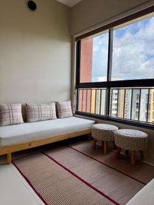 Bedroom Image of 930 Sq.ft 2 BHK Apartment / Flat for sale in Shapoorji Pallonji Joyville Sensorium, Maan Pune for Rs. 11000000