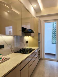 Kitchen Image of 1600 Sq.ft 3 BHK Builder Floor for rent in Trehan Luxury Floors 71, Sector 71 Gurgaon for Rs. 47000