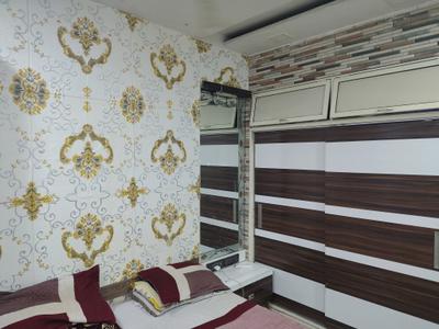 Bedroom Image of 530 Sq.ft 1 BHK Apartment / Flat for rent in Vihang Valley, Kasarvadavali Thane for Rs. 19000
