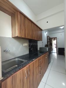 Kitchen Image of 695 Sq.ft 1 BHK Apartment / Flat for rent in Scheme No 113 Indore for Rs. 19999