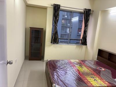 Bedroom Image of 830 Sq.ft 2 BHK Apartment / Flat for rent in Elevate At Godrej Se7en, Hanspukuria Kolkata for Rs. 26000