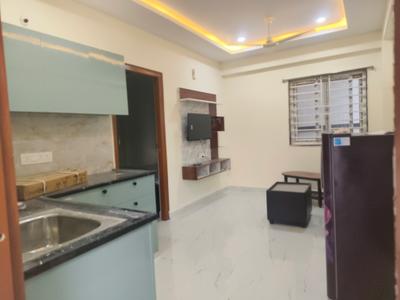 Living Room Image of 792 Sq.ft 1 BHK Apartment / Flat for rent in Kondapur Hyderabad for Rs. 28000