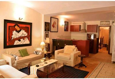 Hall Image of 750 Sq.ft 1 BHK Independent House for rent in White House, Malabar Hill Mumbai for Rs. 125000
