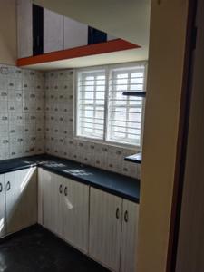 Kitchen Image of 600 Sq.ft 1 BHK Builder Floor for rent in Varthur Bengaluru for Rs. 13000