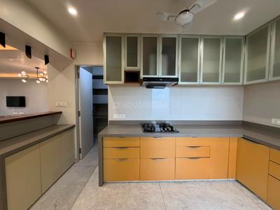 Kitchen Image of 1290 Sq.ft 3 BHK Apartment / Flat for rent in Diwalipura Vadodara for Rs. 40000