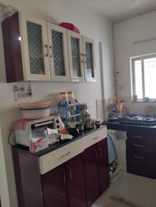 Kitchen Image of 1000 Sq.ft 2 BHK Apartment / Flat for sale in Kumar Primavera B6, Wadgaon Sheri Pune for Rs. 9200000