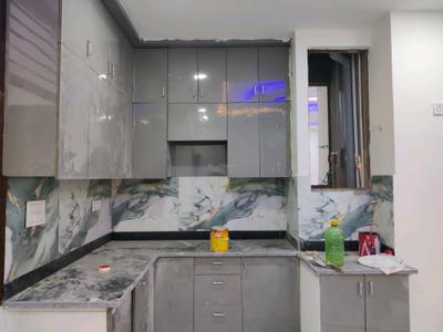 Kitchen Image of 900 Sq.ft 3 BHK Builder Floor for sale in Govindpuram Ghaziabad for Rs. 4440000