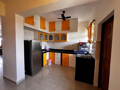 Kitchen Image of 1500 Sq.ft 3 BHK Apartment / Flat for rent in Panjim Goa for Rs. 70000