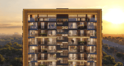 Image of 2034 Sq.ft 3 BHK Apartment / Flat for sale in Swagat Glassglow, Sargasan, Gandhinagar for Rs. 8814000