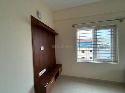 Bedroom Image of 550 Sq.ft 1 BHK Builder Floor for rent in Mahadevapura Bengaluru for Rs. 30000