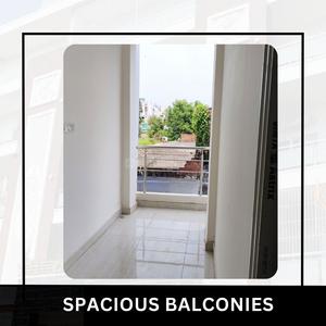 Balcony Image of 1812 Sq.ft 3 BHK Apartment / Flat for sale in Krishna Nagar Lucknow for Rs. 7800000