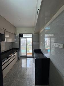 Kitchen Image of 1310 Sq.ft 2 BHK Apartment / Flat for rent in Shreenathji Delta Riviera, Ulwe Navi Mumbai for Rs. 50000