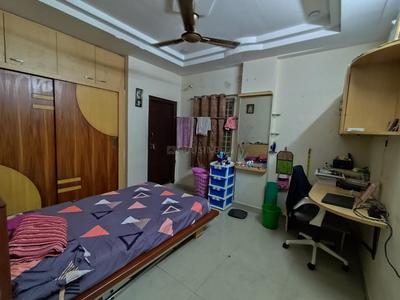 Bedroom Image of 1500 Sq.ft 3 BHK Apartment / Flat for rent in Nizampet Hyderabad for Rs. 24000