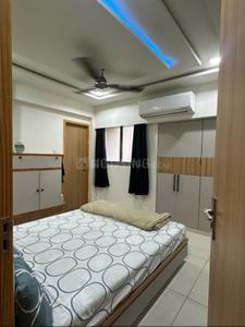 Bedroom Image of 2010 Sq.ft 3 BHK Apartment / Flat for rent in Pacifica Reflections, Vaishno Devi Circle Ahmedabad for Rs. 34000