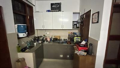 Kitchen Image of 1000 Sq.ft 2 BHK Builder Floor for rent in Sector 30 Gurgaon for Rs. 40000