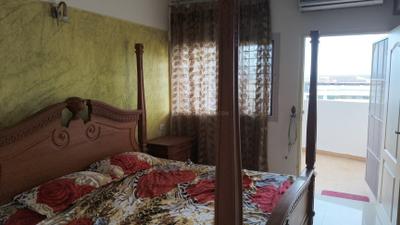 Bedroom Image of 1800 Sq.ft 3 BHK Apartment / Flat for rent in Udumbunthala Dhanalakshmi Ocean Park, Payyambalam Kannur for Rs. 30000