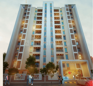 Image of 1351 Sq.ft 3 BHK Apartment / Flat for sale in Sushree Paradise, Kalinga Nagar, Bhubaneswar for Rs. 10000000