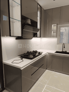 Kitchen Image of 1710 Sq.ft 3 BHK Apartment / Flat for sale in Divine Space, Tellapur Sangareddy for Rs. 15600000
