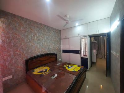 Bedroom Image of 450 Sq.ft 1 BHK Builder Floor for rent in Palam Vihar Gurgaon for Rs. 25000