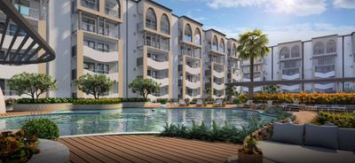 Image of 1350 Sq.ft 3 BHK Apartment / Flat for sale in Nimbus The Palm Village, Jewar, Greater Noida for Rs. 23925000