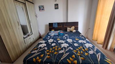 Bedroom Image of 1200 Sq.ft 2 BHK Apartment / Flat for sale in Kavisha Celebrations, Ghuma Ahmedabad for Rs. 6100000