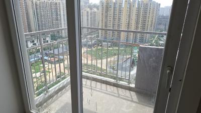 Balcony Image of 1050 Sq.ft 2 BHK Apartment / Flat for sale in Shri Radha Aqua Garden, Noida Extension Greater Noida for Rs. 8800000