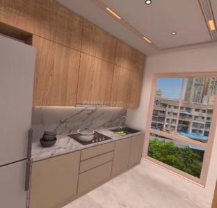 Kitchen Image of 655 Sq.ft 1 BHK Apartment / Flat for sale in Pushpak Nagar Navi Mumbai for Rs. 3785000
