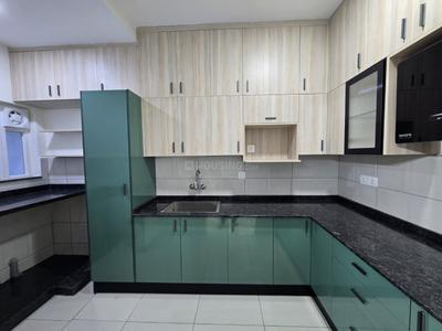 Kitchen Image of 1550 Sq.ft 3 BHK Apartment / Flat for rent in Prestige Green Gables, Panathur Bengaluru for Rs. 85000