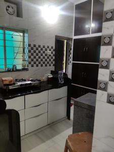 Kitchen Image of 609 Sq.ft 1 BHK Apartment / Flat for rent in Shahibaug Ahmedabad for Rs. 15000