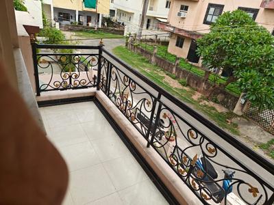 Balcony Image of 700 Sq.ft 1 BHK Builder Floor for rent in Ellora Park Vadodara for Rs. 10500