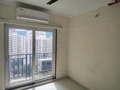 Bedroom Image of 750 Sq.ft 1 BHK Apartment / Flat for rent in Unnati Woods Phase 7, Kasarvadavali Thane for Rs. 17500