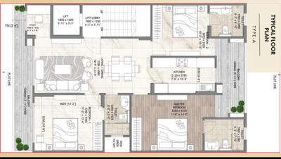 Image of 1550 Sq.ft 3.5 BHK Builder Floor for sale in Sector 77, Gurgaon for Rs. 21500000