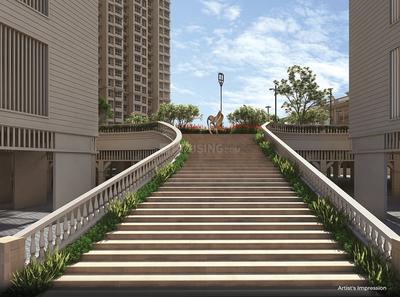 Image of 550 Sq.ft 1 BHK Apartment / Flat for sale in JP North Imperial Greens Tower 1, Thane West, Thane for Rs. 4500000