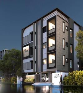 Image of 1456 Sq.ft 2.5 BHK Apartment / Flat for sale in KKR Sapphire, Arumbakkam, Chennai for Rs. 20300000