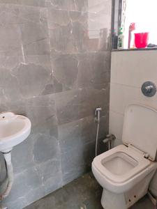 Common Bathroom Image of 720 Sq.ft 1 BHK Apartment / Flat for sale in Satyam Aura, Ulwe Navi Mumbai for Rs. 5300000
