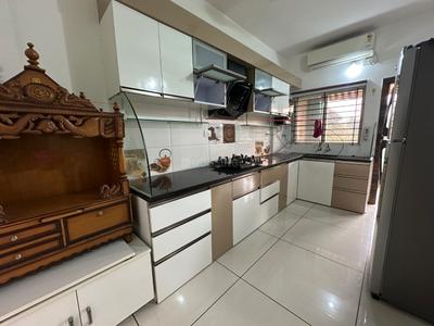 Kitchen Image of 1100 Sq.ft 2 BHK Apartment / Flat for rent in Mahalakshmi Nagar Indore for Rs. 45000