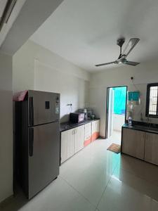 Kitchen Image of 1150 Sq.ft 3 BHK Apartment / Flat for rent in Sunpharma Road Vadodara for Rs. 27000