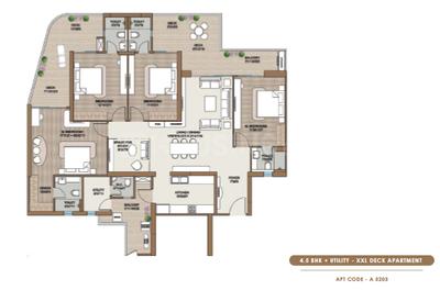 3.5 BHK Flat