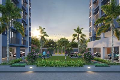 Image of 1107 Sq.ft 2 BHK Apartment / Flat for sale in Althan, Surat for Rs. 4391000
