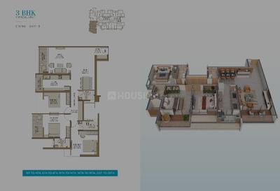 Image of 2137 Sq.ft 3 BHK Apartment / Flat for sale in The Royal Bay, Nerul, Navi Mumbai for Rs. 40000000