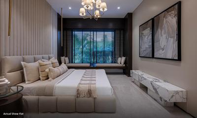 Bedroom Image of 1680 Sq.ft 3 BHK Apartment / Flat for sale in Shapoorji NP, Kandivali East Mumbai for Rs. 42500000