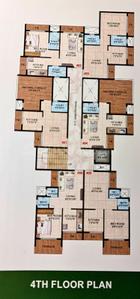 Floor Plan Image of 570 Sq.ft 1 RK Apartment / Flat for sale in City Garden, Karjat Thane for Rs. 1824000
